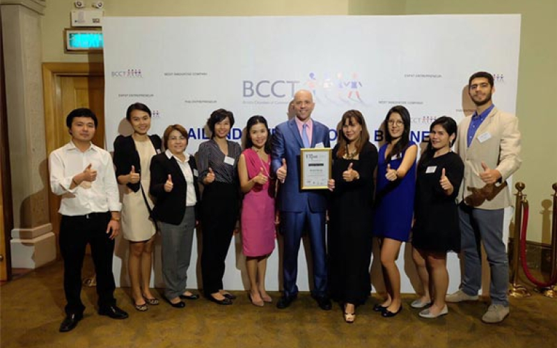 Awarded the Most Environmentally Sustainable business at the International Business Awards 2017