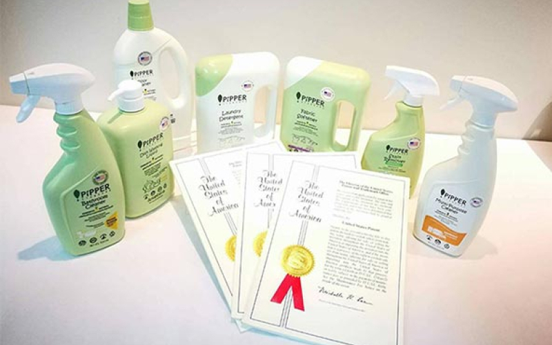 Our United States patents, issued for our cleaning technology centered around fruit fermentation
