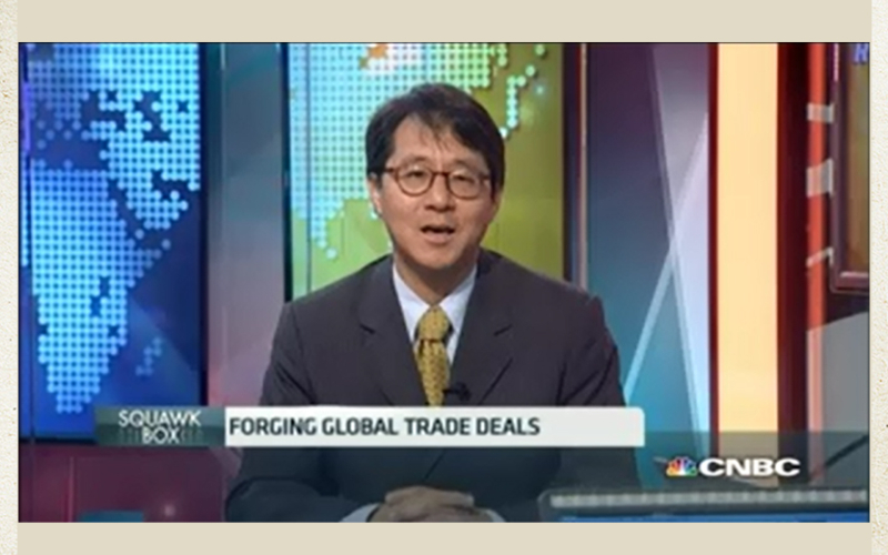 November 2014, Curtis Chin, former U.S. Ambassador to the Asian Development Bank mentioned CNBC