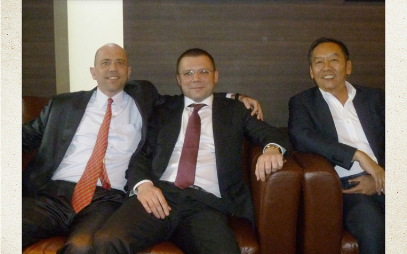 Mr. Peter Wainman, Mr. Alexander Nikolaev, Mr. Praphant Asava-aree, February 2014