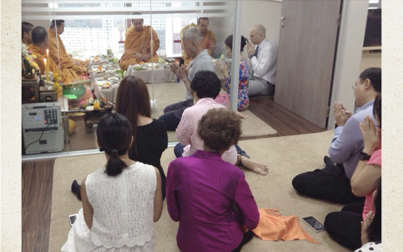 2013 Blessing ceremony: all company staff