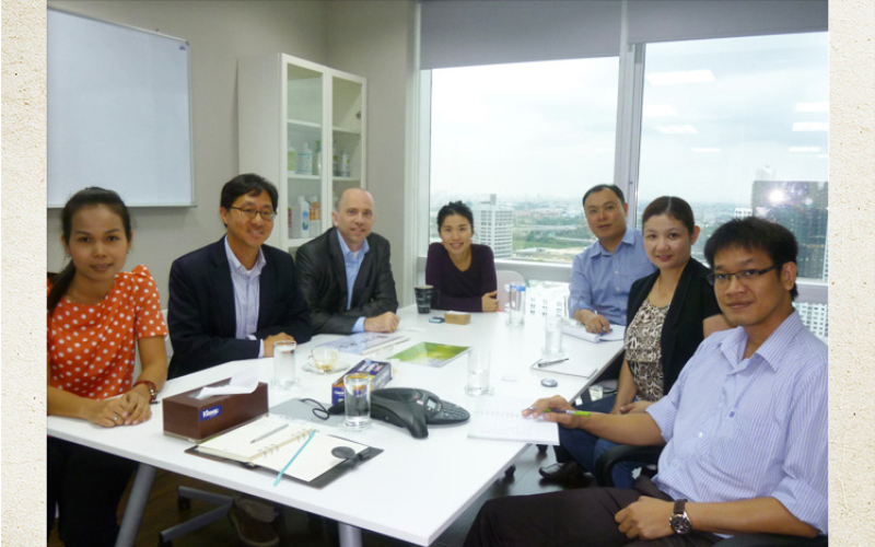 U.S. Ambassador Curtis Chin visited our office at UM Tower