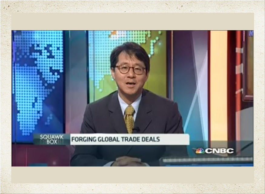 November 2014, Curtis Chin, former U.S. Ambassador to the Asian Development Bank mentioned CNBC