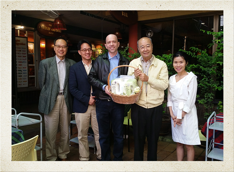 Lunch Meeting with Mr. Mechai Viravaidya