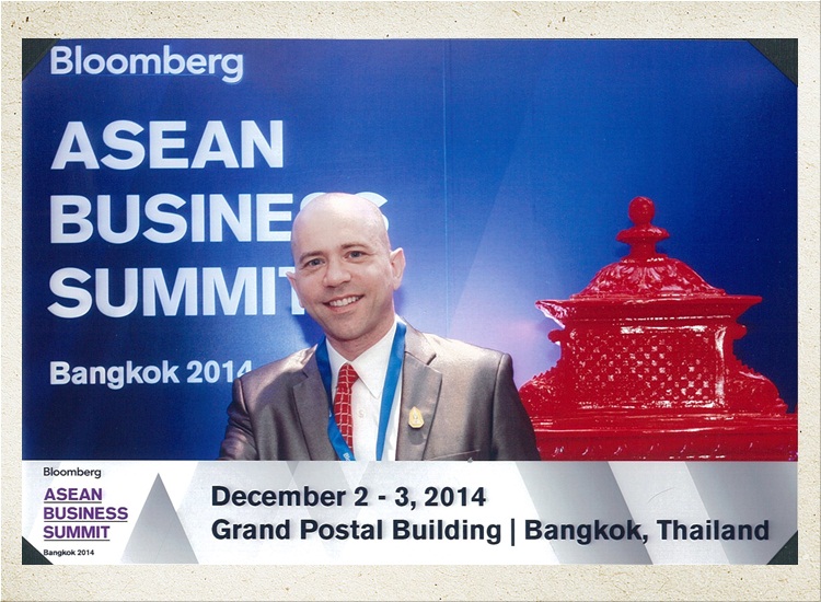 Mr.Peter Wainman at the Bloomberg Asean Business Summit 2014