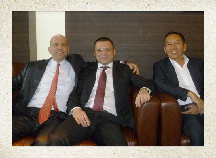 Mr. Peter Wainman, Mr. Alexander Nikolaev, Mr. Praphant Asava-aree, February 2014