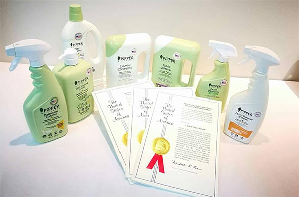 Our United States patents, issued for our cleaning technology centered around fruit fermentation