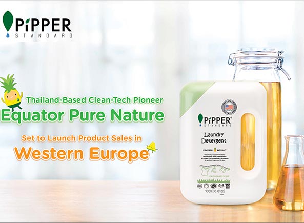 Thailand-Based Clean-Tech Pioneer Equator Pure Nature Set to Launch Product Sales in Western Europe