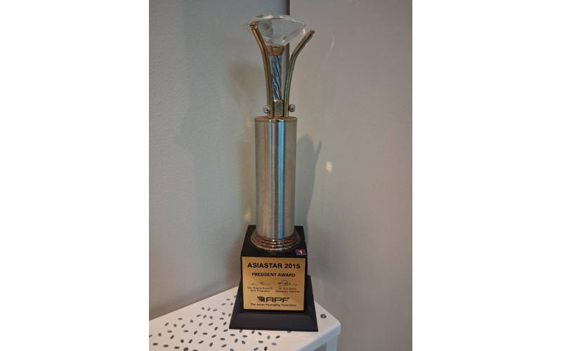 ASIASTAR 2015 - President Award